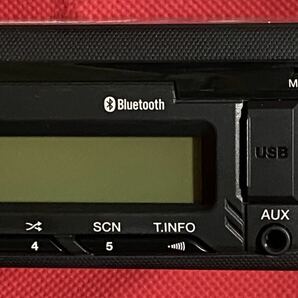 新車外し 新型レンジャー 日野純正チューナー 24V AM ワイドFM Bluetooth USB MIC AUX RJ9765TA 86120-E0340 アルコール消毒済 送料無料の画像2
