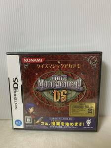 未開封 未使用 Nintendo DSニンテンドーDS コナミ クイズマジックアカデミーDS/ゲームソフト/部品取り用/状態動作未確認/小傷汚れ等