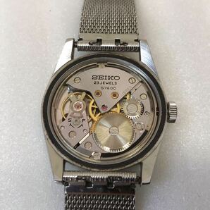 【希少品・稼働品 】SEIKO LORD MARVEL セイコー ロードマーベル 5740-8000 手巻き 36000ビート アラビア数字 絹目文字盤 の画像7