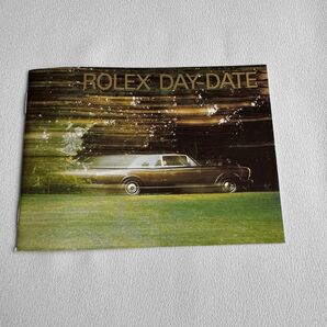 ロレックス ROLEX デイデイト DAYーDATE 英語表記 古い冊子