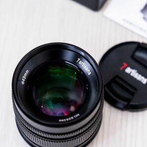 美品 七工匠 7Artisans 55mm F1.4 富士 Xマウント