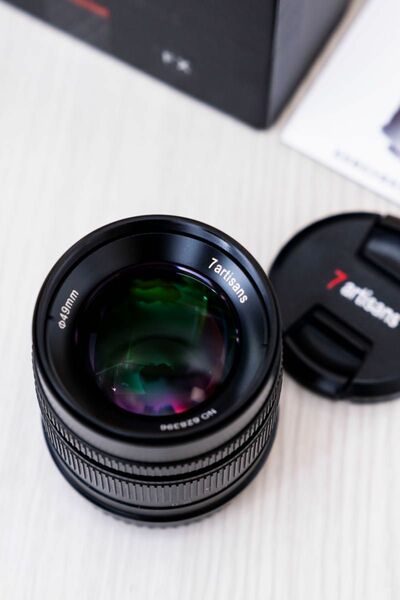 美品 七工匠 7Artisans 55mm F1.4 富士 Xマウント