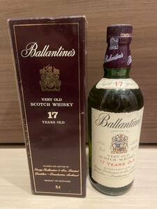 【未開栓】バランタイン Ballantine's 17年 ベリーオールド スコッチ ウイスキー 750ml 43% 箱付き古酒 