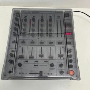1円スタート パイオニア DJミキサー DJM-600 フタ付き DJ機器 音響機器 Pioneer ミキサー 音響機材 スタジオ の画像1