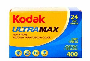 ULTRA MAX 400-24枚撮【1本】Kodak カラーネガフィルム 135/35mm コダック 0086806034029