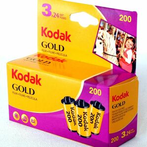 GOLD200-24枚撮【3本入】Kodak カラーネガフィルム ISO感度200 135/35mm コダック 新品