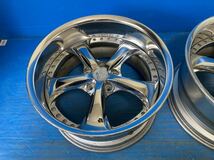  WORK VS-KF JAPAN 18インチ 18x10.0JJ Off+20 PCD114.3/5H 5穴 中古２本　ワーク 希少　深リム _画像2