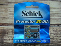 Schick・シック^,,.Protector3D DIA/ぷろて3Dダイア*替刃4コ入・PDIA-4(深剃りが違う・安全性が違う)_.,,^「未使用品」_画像1
