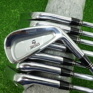 （Ａ392）TaylorMade　300　FORGED アイアン8本セット　テーラーメイド　フォージド