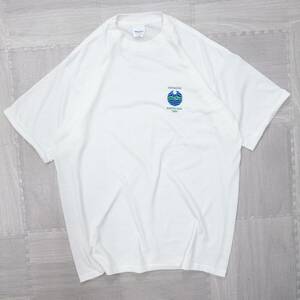 古着 90s EARTH DAY1994 地球 日立 企業イベントT Tシャツ トップス メンズXL USA製 ホワイト シングルステッチ