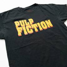 古着 00s PULP FICTION パルプフィクション ムービーT プリント トップス メンズL メキシコ製 ブラック_画像5