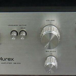 Aurex オーレックス SB-510 ステレオプリメインアンプ  通電OK 難あり 現状品 の画像4