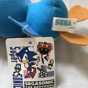 レトロ ソニック ザ ヘッジホッグ ぬいぐるみ フリッキー タグ付き中古品 SEGA 1992  #y-7926の画像6