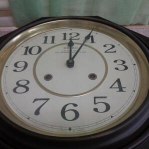アンティーク調 セイコ― 壁掛け時計 ボンボン時計 懐かしい響き 中古品の画像10