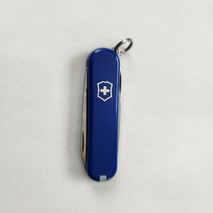 VICTORINOX ビクトリノックス クラシック SD スイス アーミーナイフ 7機能 マルチツール キーホルダー　ブルー