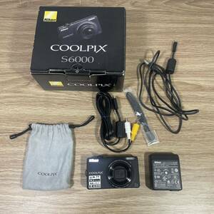 ■FR2042 Nikon ニコン COOLPIX S6000 コンパクトでりコンパクトデジタルカメラ クールピクス 中古美品