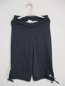 ●　adidas　アディダス　● 　ハーフパンツ　■　S　黒（40423）