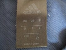 ●　adidas　アディダス　● 　スポーツ半袖Tシャツ　■　XO　ネイビー（40426）_画像4