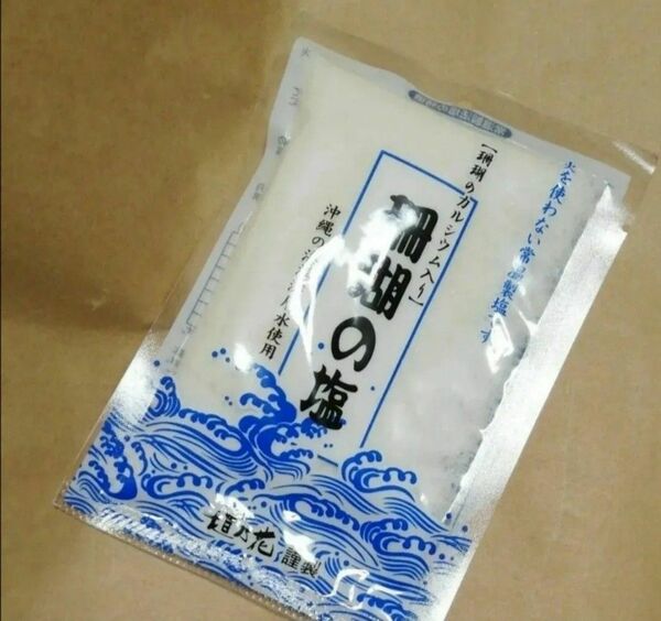 値下げ不可能　海水塩　沖縄県　沖縄　お塩 お土産　天日塩　珊瑚の塩　100g 垣乃花