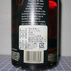 未開栓 Stagg Jr Bourbon スタッグジュニア バーボン ウイスキー  750ml 66.05% の画像6