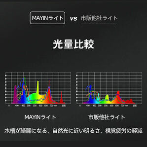 Mayin マイン馬印 72cm 水中ライト マジックライトPlus プラス テンニングライト セラミックエミッタ 水槽ライト 熱帯魚ライト 水槽照明の画像8