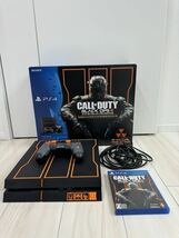 プレステ　PlayStation4 blackops3 ブラックオプス　リミテッドエディション　超美品　希少　箱入　書類付_画像7