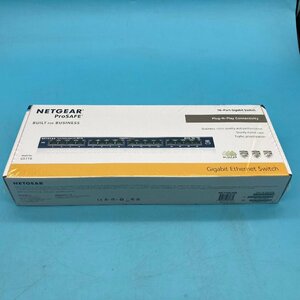 【10158P025】未開封品 NETGEAR ProSAFE GS116 BUILT FOR BUSINESS 16-Port Gigabit Switch