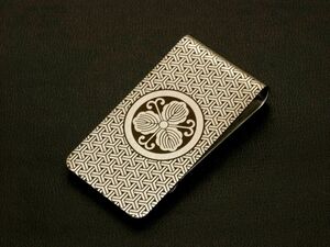  circle .. Kashiwa house . entering money clip ...... wrinkle money clip Kashiwa . Sengoku .. house . goods free shipping [ custom-made possible ]