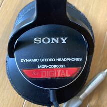商品説明欄必読 SONY ダイナミック ステレオ ヘッドフォン MDR-CD900ST_画像7