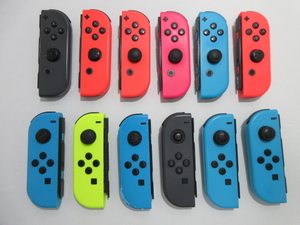 k31517-ty 【送料650円】ジャンク★計12個 Nintendo Switch Joy-Con(L)×6、Joy-Con×6 ジョイコン [035-240408]