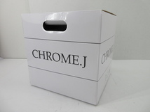 n76216-ty 開封済み未使用○CHROME.J CREST ジェットヘルメット サイズL(59-60cm) アイボリー [117-240417]_画像1