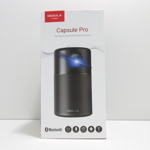 s22254-ty 【送料950円】中古品★NEBULA by ANKER Capsule Pro Android搭載モバイルプロジェクター [097-240419]の画像1