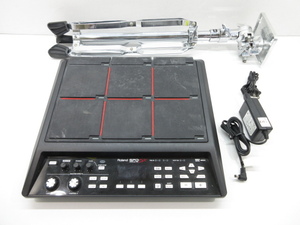 n76393-ty ジャンク★ローランド Roland SPD-SX サンプリングパッド スタンド付き [091-240426]