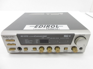 n76399-ty Junk * sound module Roland Roland ED SC-D70 SOUND Canvas DIGITAL [091-240426]