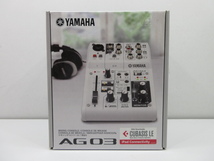 n76413-ty ジャンク★YAMAHA ヤマハ AG03 ミキシングコンソール [091-240427]_画像1