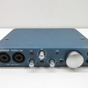 n76453-ty 中古□Presonus プレソナス AUDIOBOX iTWO STUDIOオーディオインターフェイス コンデンサーマイク ※音出し確認済 [091-240428]の画像3