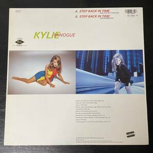 KYLIE MINOGUE / STEP BACK IN TIME 中古盤12インチの画像2