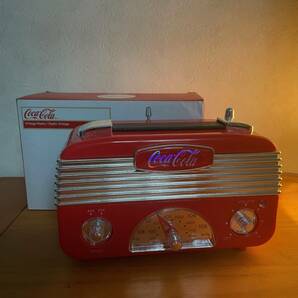 コカ・コーラ アンティーク ラジオ Coca-Cola Coca Cola CCR01 Vintage Style Am/FM Radioの画像10