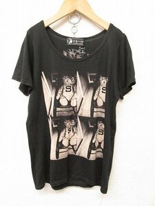 k6632:Andy Warhol BY HYSTERIC GLAMOUR( Anne ti War ho rubai Hysteric Glamour ) принт Tee короткий рукав футболка free/ женский :35