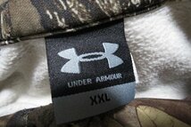 N6753:UNDER ARMOUR(アンダーアーマー)リアルツリーカモ柄ハーフジップフリースジャケット/XXL：5_画像7