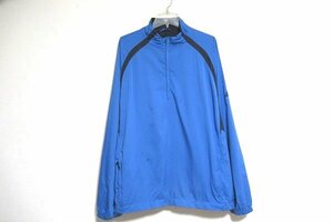 N6763:adidas GOLF(アディダスゴルフ)ハーフジッププルオーバージャケット/水色/2XL：5