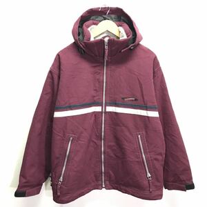 ☆限定1着☆【ellesse】エレッセ スノーウェア スキー スノーボード 雪遊び アウトドア キャンプ ジャンパー パープル メンズ M /Y8048ii