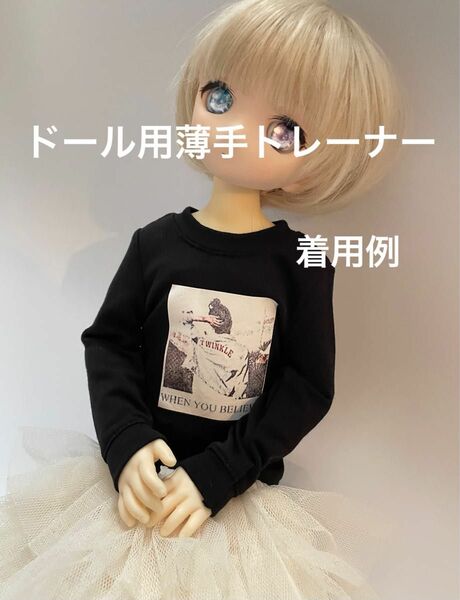 トレーナー Tシャツ カジュアル アウトフィット ドール用 MSD MDD 服 トップス 1/4 リアルクローズ リアクロ