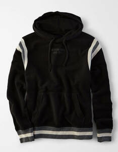 * AE アメリカンイーグル Graphic Sweat Hoodie フーディー パーカー M / Black *