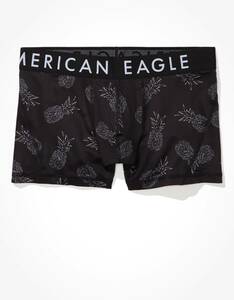 * AE アメリカンイーグル ボクサーブリーフ トランクス AEO Pineapples Flex Trunk Underwear S / Black *