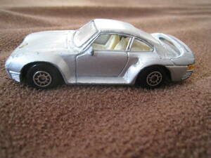 #PORSCHE 959 Porsche 359 MAISTO Maisto 3inc silver made in China NO.89* used *