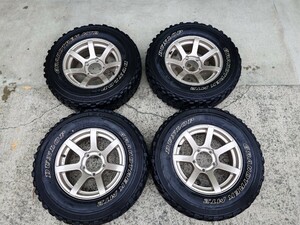 ジムニー シエラ GRANDTREK MT2 225/75R16＆オリジン MUD-S7 16×5.5J-20 PCD139.7 5H セット