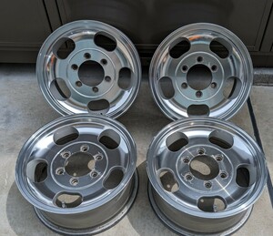 ラディアンス　5SLOT ディッシュ　15×6.5J 139.7 6H ハイエース　旧車　キャラバン　ムーンアイズ　当時物　ダットラ　D21