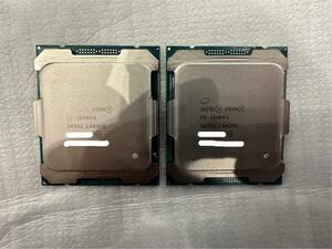 Intel Xeon E5-2690v4 V4 SR2N2 14C 2.6GHz 35MB 135W LGA2011-3 2個セット