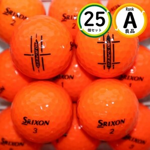 Aランク 2020年モデル スリクソン AD SPEED オレンジカラー 良品 25個 ロストボール SRIXON ダンロップ 送料無料の画像1